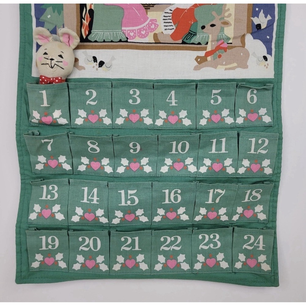 Vintage Avon Countdown to Christmas Advent Calendar with Mouse 1987 - Picture 3 of 10